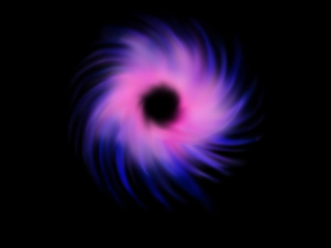 screenshot of drawing a black hole step 3