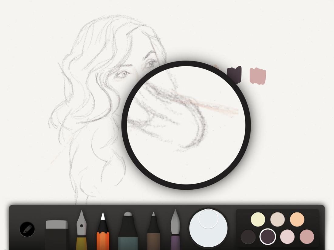 refining facial features