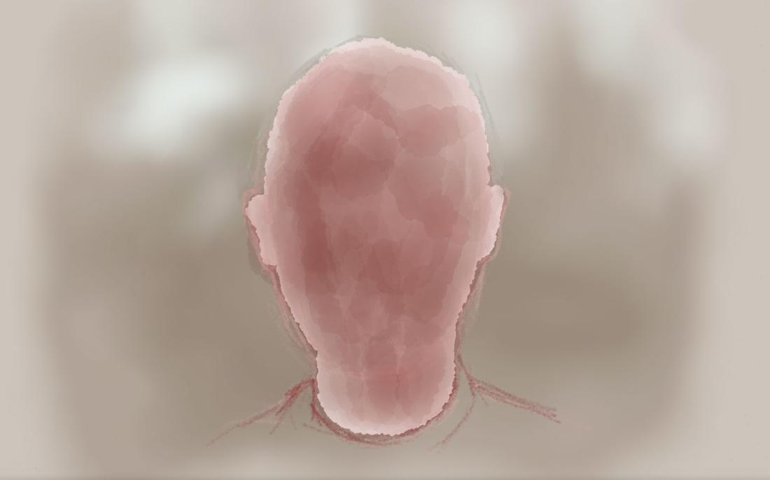 watercolor textured skin