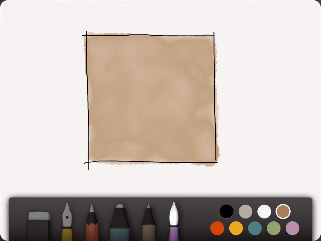 Drawing a background with Paper 53