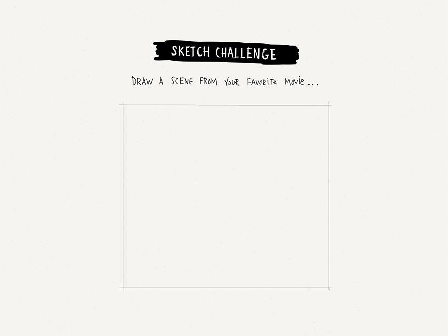 Draw your favorite movie Mix challenge