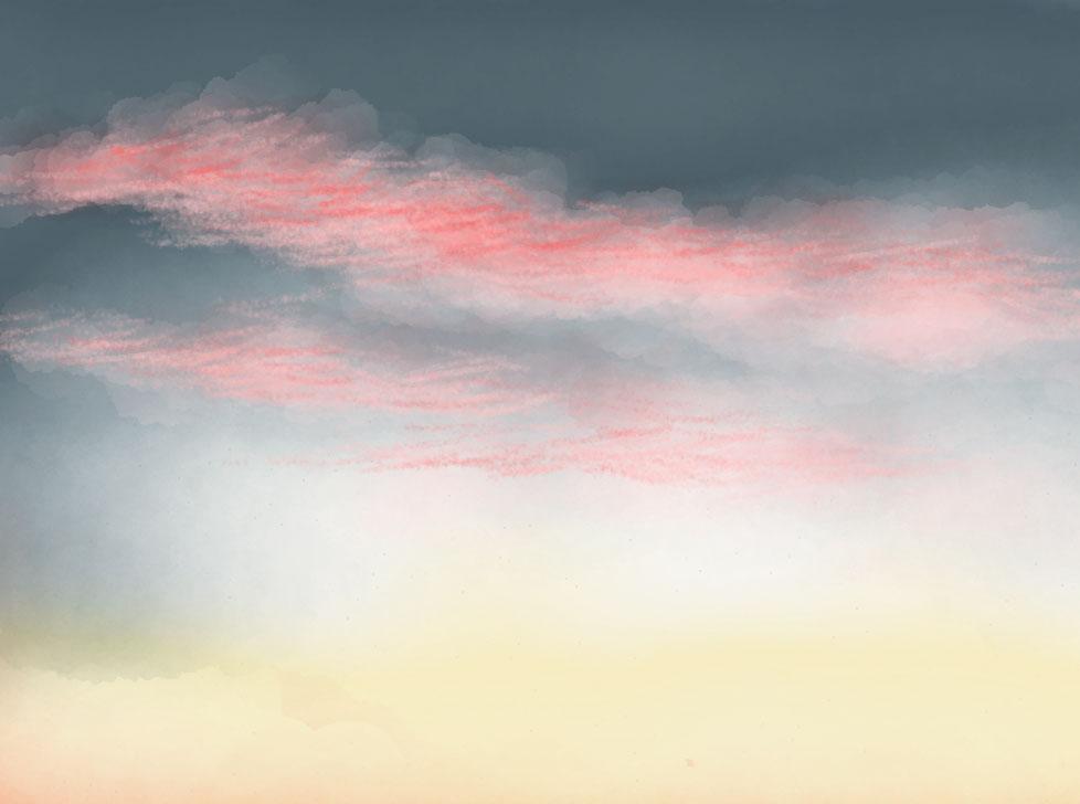 screenshot pink wispy clouds