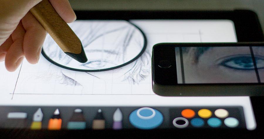 drawing with the grid