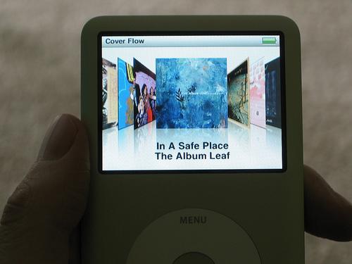 iPod classic coverflow