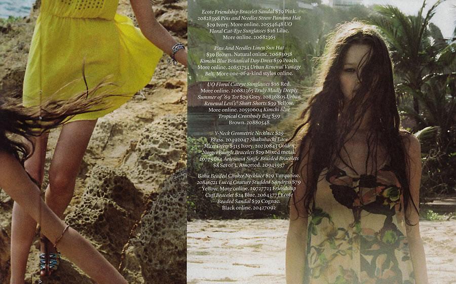 Urban Outfitters May 2011 excellent photography