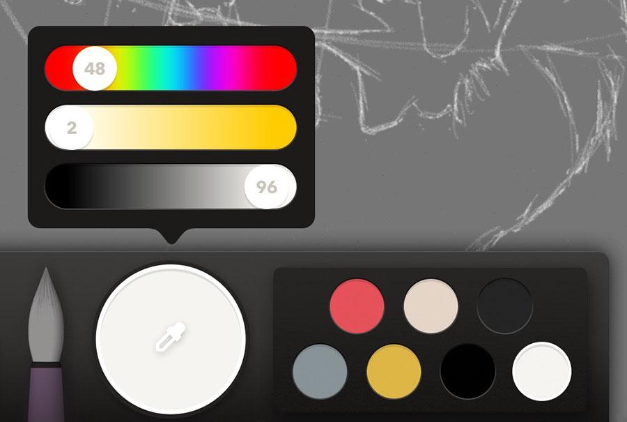 default background color mix: 48/2/96