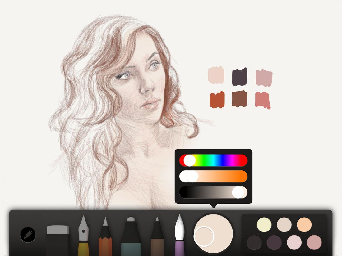 glazing the face layer 1