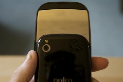 Palm Pre camera and mirror