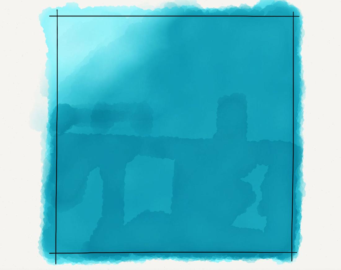 scuba diver background step 1